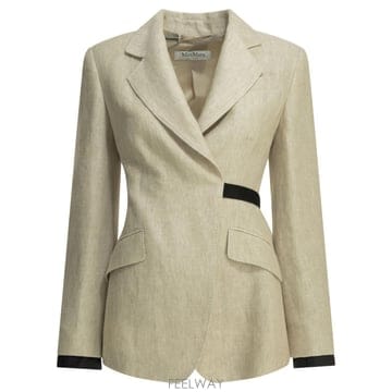Max Mara [V90]�������� 2611041473600MXSNEUTRO002 ���� ���� ��Ʈ �ƿ��� Linen doubl[V90]�������� 2611041473600MXSNEUTRO002 ���� ���� ��Ʈ