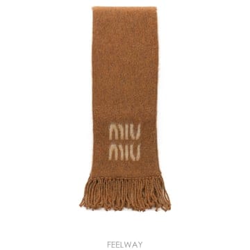 Miu Miu [V90]�̿�̿� 5FS0622CQDF0033 ���� ��ī�� �񵵸� ���÷� �� Merino Wool Fring[V90]�̿�̿� 5FS0622CQDF0033 ���� ��ī�� �񵵸� ����