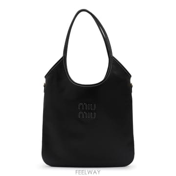 Miu Miu [B47]�̿�̿� 5BG231VMLN2CRWF0002 ���� ����� ��Ŷ�� ȣ���� ���� BLACK LEATHE[B47]�̿�̿� 5BG231VMLN2CRWF0002 ���� ����� ��Ŷ�� 