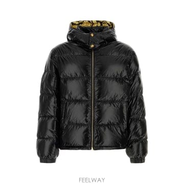 Versace [X45]������ü 10273301A16462 1B000 ���� �ٿ����� �е� ��ī ��� Black nylon[X45]������ü 10273301A16462 1B000 ���� �ٿ����� �е� 