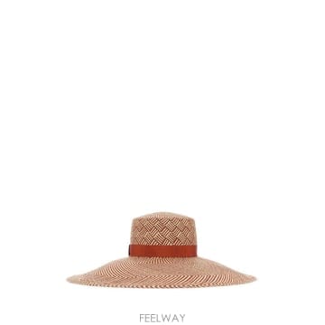 Agnona [X45]�ƴ��� AK1104YU3063 R45 ���� ���� ��Ŷ�� ��� ĸ Two tone straw hat[X45]�ƴ��� AK1104YU3063 R45 ���� ���� ��Ŷ�� ��� ĸ 