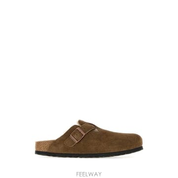 Birkenstock [X45]���˽�Ź 1032432 DARKTEA ���� ������ ���� �ø��ö� �÷����� Brown suede Bo[X45]���˽�Ź 1032432 DARKTEA ���� ������ ���� �ø���