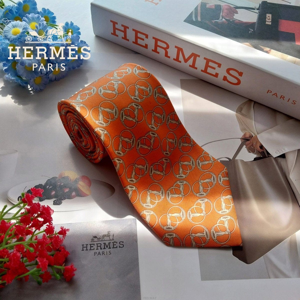 HERMES HERMES �����޽� ��ũ ������ ��ī���� ��Ƽ�� ��Ÿ�� 9cm A��� K3715HERMES �����޽� ��ũ ������ ��ī���� ��Ƽ�� ��Ÿ�� 9cm