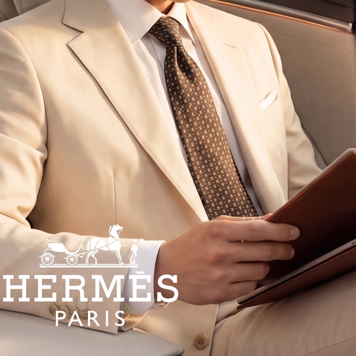 HERMES HERMES �����޽� ��ũ ���� ���� ��Ƽ�� ��Ÿ�� 9.1cm B��� K3716HERMES �����޽� ��ũ ���� ���� ��Ƽ�� ��Ÿ�� 9.1cm B