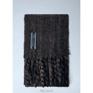 Our Legacy 26 FW �ƿ������� ���� Estate Scarf our0365067blk26 FW �ƿ������� ���� Estate Scarf our0365067blk