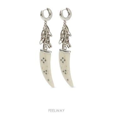 Isabel Marant 26SS ���ں� ���� ELLEN HORN ���Ʈ HOOP �Ͱ��� BL0213FAB4B08BECSI TP58126SS ���ں� ���� ELLEN HORN ���Ʈ HOOP �Ͱ��� BL0213F