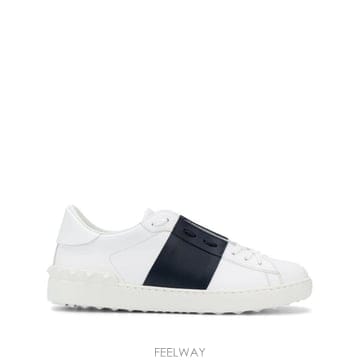 26FW 발렌티노 오픈 레더 로우 탑 스니커즈 YS0830BLUM15 TP570361380