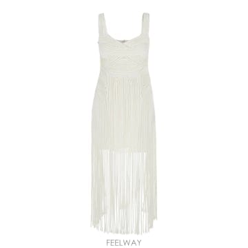 | Other Brand | 25SS �����ܽ�ī�� Darby ȭ��Ʈ �̵� �巹�� With ������ Hem �� All Over Soutach25SS �����ܽ�ī�� Darby ȭ��Ʈ �̵� �巹�� With ������