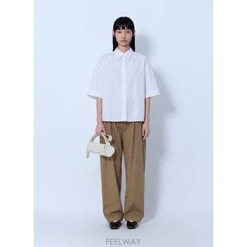 26 F/W 스튜디오 니콜슨 TOCOA 쇼츠 슬리브 스퀘어 컷 셔츠  B0112335819