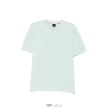 26 FW 보스 로고 프린트 티셔츠 50473278 TP455428229