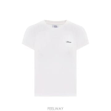 Vetements 26 FW ��Ʈ�� �ΰ� �ڼ� ũ��� Ƽ���� WH27TR165W TP45719178026 FW ��Ʈ�� �ΰ� �ڼ� ũ��� Ƽ���� WH27TR165W TP4571