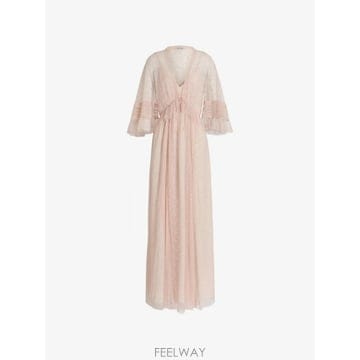 Alberta Ferretti 26 FW �˺���Ÿ�䷹Ƽ �ڼ� �ƽ� �巹�� AEF262U04356620 TP45512852526 FW �˺���Ÿ�䷹Ƽ �ڼ� �ƽ� �巹�� AEF262U04356620 