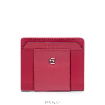 26 FW 피콰드로 로고 장식 레더 카드홀더 PD6660W92TRR TP456348077