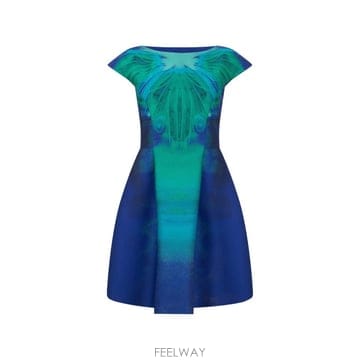 Alberta Ferretti 26 FW �˺���Ÿ�䷹Ƽ ����Ʈ Ʈ������ �̴� �巹�� A04560155 TP45572416526 FW �˺���Ÿ�䷹Ƽ ����Ʈ Ʈ������ �̴� �巹�� A0456