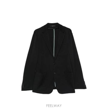 26 FW Canali 노치드 라펠 싱글 브레스티드 블레이저 J0147JR03538 TP455369683