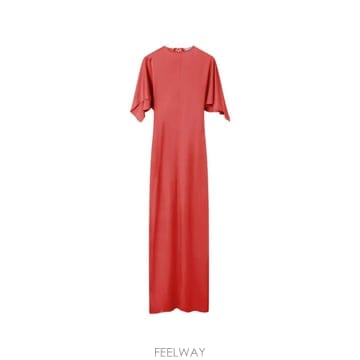 Stella McCartney 26 FW ���ڶ� ��īƮ�� ������ �Ҹ� ���� �� �ƽ� �巹�� 6A07243FU302 TP45506830526 FW ���ڶ� ��īƮ�� ������ �Ҹ� ���� �� �ƽ� �巹�� 