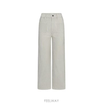26 FW 프레임 앵커 스트라이프 스트레이트 진 2011238P TP455274714