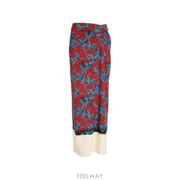 Proenza Schouler 26 FW ���ο��ڽ��� Anais skirt in printed stretch cady R2645007BYP26 FW ���ο��ڽ��� Anais skirt in printed stretch cady