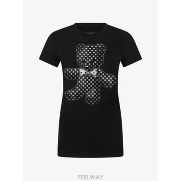 26 FW 필립플레인 테디 라인스톤 장식 티셔츠 FAFCWTK3983PJY002N TP457895156