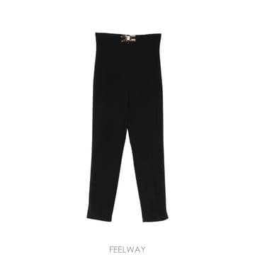 26 FW Elisabetta Franchi 로고 디테일 테일러드 팬츠 PA16361E2 TP45634162