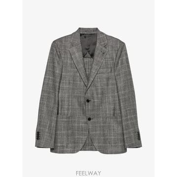 라르디니 프린스 오브 웨일즈 체크 블레이저