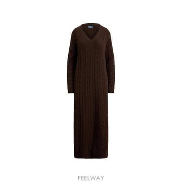 Ralph Lauren 26 FW ���� �����η� V�� ���̺� ��Ʈ ������ �ƽ� �巹�� 211972174502 TP45569262826 FW ���� �����η� V�� ���̺� ��Ʈ ������ �ƽ� �巹��