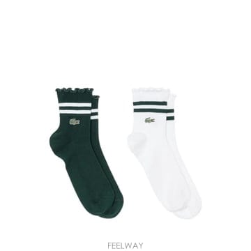 LACOSTE 26 FW ���ڽ��� ���� ��Ʈ������ Ʈ���� �縻 ��Ʈ 2p RA9269 TP45861855726 FW ���ڽ��� ���� ��Ʈ������ Ʈ���� �縻 ��Ʈ 2p RA9