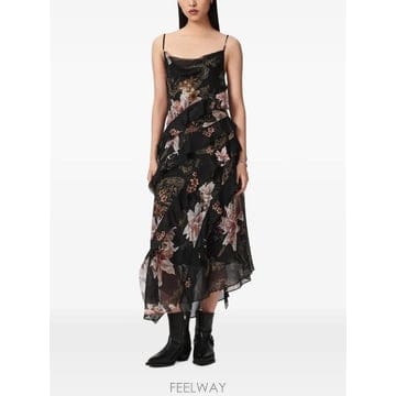 | Other Brand | 26 FW AllSaints �÷η� ����Ʈ ���� �ƽ� �巹�� W087DE TP45545542426 FW AllSaints �÷η� ����Ʈ ���� �ƽ� �巹�� W087DE 