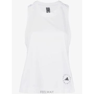 Stella McCartney 26 FW �Ƶ�ٽ� Ʈ�� ���̽� ���� �ΰ� ����Ʈ ��ũ ž IB6858WHITE TP45554630126 FW �Ƶ�ٽ� Ʈ�� ���̽� ���� �ΰ� ����Ʈ ��ũ ž IB