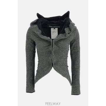 26 F/W 준야 와타나베 디스트럭쳐 니트 자켓 JRJ0270511 B0032323586