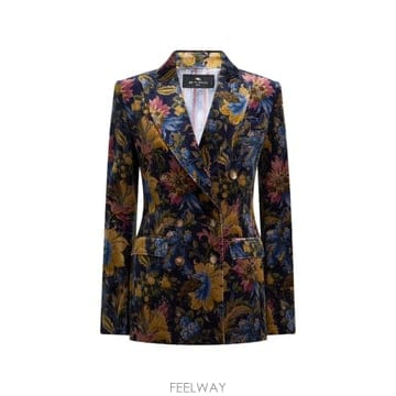 ETRO 26 FW ��Ʈ�� �÷η� ��������Ʈ ���� �극��Ƽ�� ��ư ���� ��Ŷ WRCA001099SAE1C TP455426 FW ��Ʈ�� �÷η� ��������Ʈ ���� �극��Ƽ�� ��ư ��