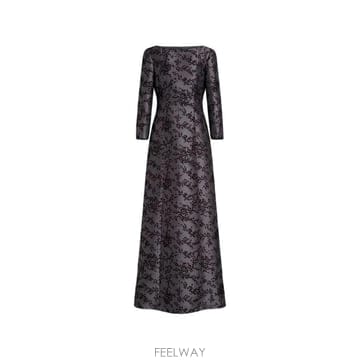 Alberta Ferretti 26 FW �˺���Ÿ�䷹Ƽ �÷η� ����Ʈ ��Ҹ� �ƽ� �巹�� AEF262U04406647 TP45544506626 FW �˺���Ÿ�䷹Ƽ �÷η� ����Ʈ ��Ҹ� �ƽ� �巹�� 