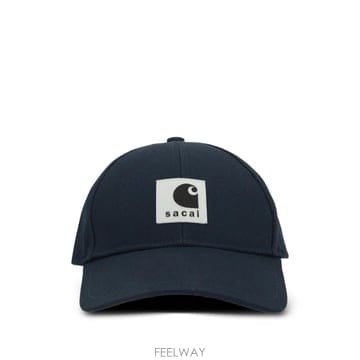 26 FW 사카이 X 칼하트 WIP 로고 패치 베이스볼 캡 모자 2601093S TP456058312