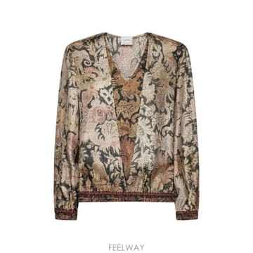| Other Brand | 26 FW Pierre Louis Mascia �˷ο� �÷η� ����Ʈ ��ũ ����콺 ALOESCML12942S26 FW Pierre Louis Mascia �˷ο� �÷η� ����Ʈ ��ũ ��
