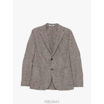 일레븐티 하운즈투스 패턴 싱글 브레스티드 블레이저
