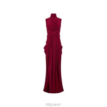 Alberta Ferretti 26 FW �˺���Ÿ�䷹Ƽ ��Ŭ ������ �巹���� �ƽ� �巹�� A04045121 TP45744818126 FW �˺���Ÿ�䷹Ƽ ��Ŭ ������ �巹���� �ƽ� �巹�� 