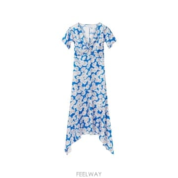 Stella McCartney 26 FW ���ڶ� ��īƮ�� ������ ����Ʈ ĸ �Ҹ� �̵� �巹�� 6A07143IS201 TP45423928226 FW ���ڶ� ��īƮ�� ������ ����Ʈ ĸ �Ҹ� �̵� �巹