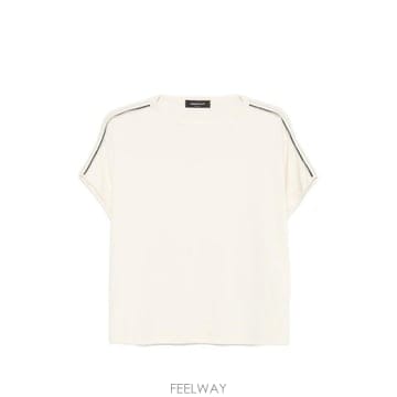 Fabiana Filippi 26 FW �ĺ�Ƴ��ʸ��� ���̵� ��Ʈ������ �ݼҸ� Ƽ���� JED216F119M328 TP45587926726 FW �ĺ�Ƴ��ʸ��� ���̵� ��Ʈ������ �ݼҸ� Ƽ���� J