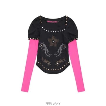 | Other Brand | 26 FW Chopova Lowena ��� ���͵� ��� ž 2442SS26BLACKANDPINK TP455826 FW Chopova Lowena ��� ���͵� ��� ž 2442SS26BLACK