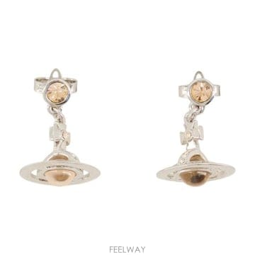 ViVienne westwood 26FW ���ȿ���Ʈ��� �̾ 62020032 02P762 P762 SILVER26FW ���ȿ���Ʈ��� �̾ 62020032 02P762 P762 SILV
