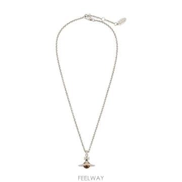 ViVienne westwood 26FW ���ȿ���Ʈ��� �� �ڶ� ORB ���Ʈ ����� 63020098 02P762 P762 SILVER26FW ���ȿ���Ʈ��� �� �ڶ� ORB ���Ʈ ����� 630200