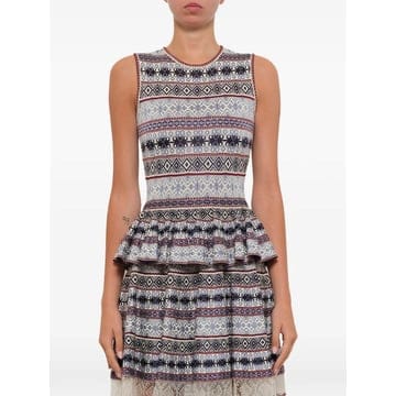 Alexander Mcqueen 26 FW �˷���� ���� ��ī�� ���÷� �巹�� 471314Q1WED TP45744707126 FW �˷���� ���� ��ī�� ���÷� �巹�� 471314Q1WED T