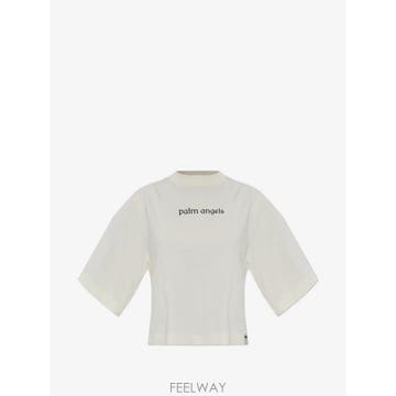 Palm Angels 26 FW �ʾ����� logo print cropped T shirt PAWAA003JR0040310 TP4526 FW �ʾ����� logo print cropped T shirt PAWAA003JR00