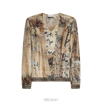 | Other Brand | 26 FW Pierre Louis Mascia �˷ο� �÷η� ����Ʈ ��ũ ����콺 ALOESCML12942S26 FW Pierre Louis Mascia �˷ο� �÷η� ����Ʈ ��ũ ��