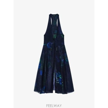Armani 26 FW ���������Ƹ����� �½� �÷η� �巹�� GW003656AF26992 TP45813850126 FW ���������Ƹ����� �½� �÷η� �巹�� GW003656AF26