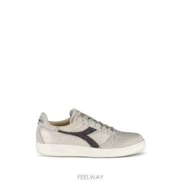 | Other Brand | 26 FW Diadora B Elite glitter logo sneakers 201173885FGRIGIO26 FW Diadora B Elite glitter logo sneakers 201173885F