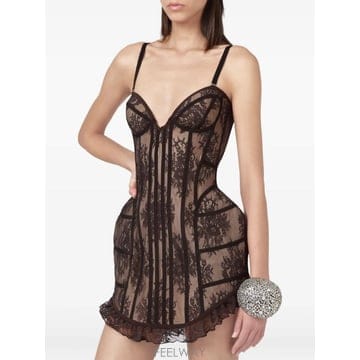 | Other Brand | 26 FW Giuseppe Di Morabito ���̽� �������� ���� �̴� �巹�� 07PFDR7401670626 FW Giuseppe Di Morabito ���̽� �������� ���� �̴� 