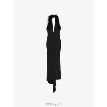 Blumarine 26 FW ���縶�� ����� Ʈ���� �÷��� �� �ƽ� �巹�� RF6083J1613 TP45845212626 FW ���縶�� ����� Ʈ���� �÷��� �� �ƽ� �巹�� RF6