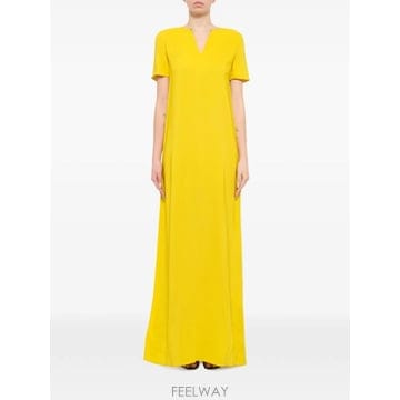 Lanvin 26 FW ���� V�� �ݼҸ� �ƽ� �巹�� RWDR20942771 TP45924555226 FW ���� V�� �ݼҸ� �ƽ� �巹�� RWDR20942771 TP45924