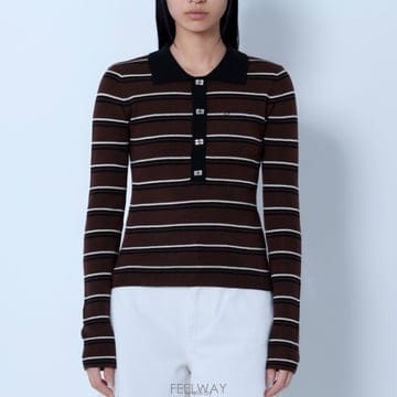 GANNI 26 FW ���� �ΰ� ��ư Į�� �ö��� ���� ������ A1170004 99926 FW ���� �ΰ� ��ư Į�� �ö��� ���� ������ A1170004 